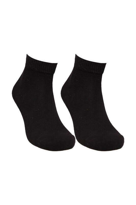 DÜNDAR PLUS - Kadın Havlu Patik Çorap 7668 | Siyah