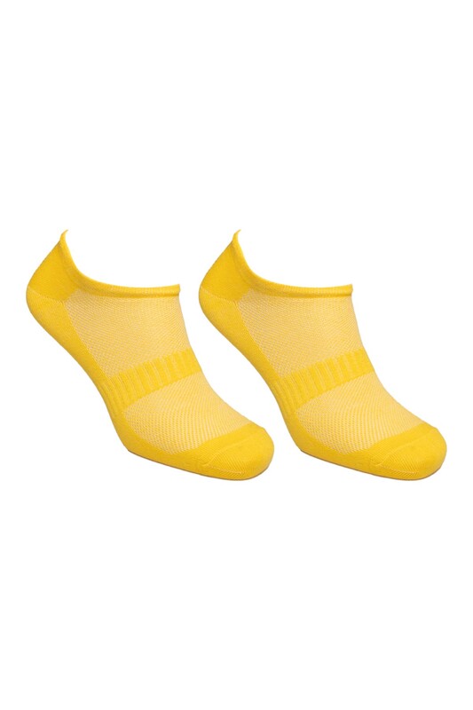 Esinti - Kadın Spor Patik Çorap | Sarı