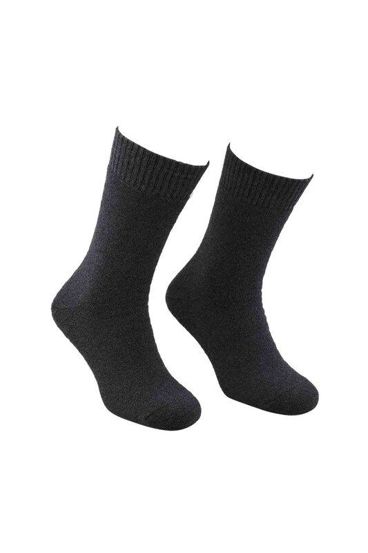 MOFİY - Mofiy Termal Havlu Kadın Çorap | Gri