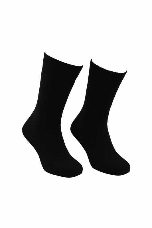 MOFİY - Mofiy Termal Havlu Kadın Çorap | Siyah