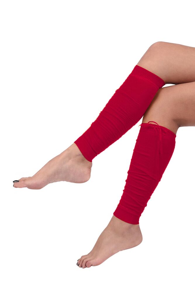 Kadın Kurdeleli Tozluk Çorap | Kırmızı