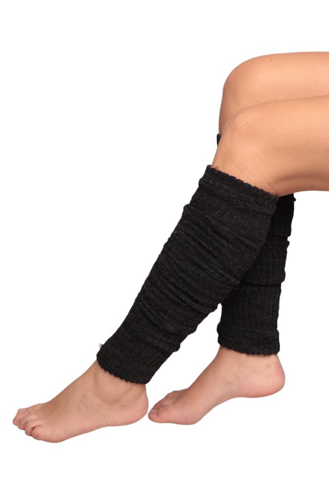 Kadın Triko Tozluk Çorap | Siyah