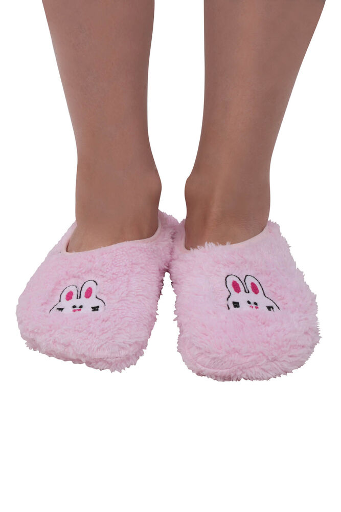 Welsoft Tavşan Nakışlı Kadın Patik Çorap 30600 | Pembe