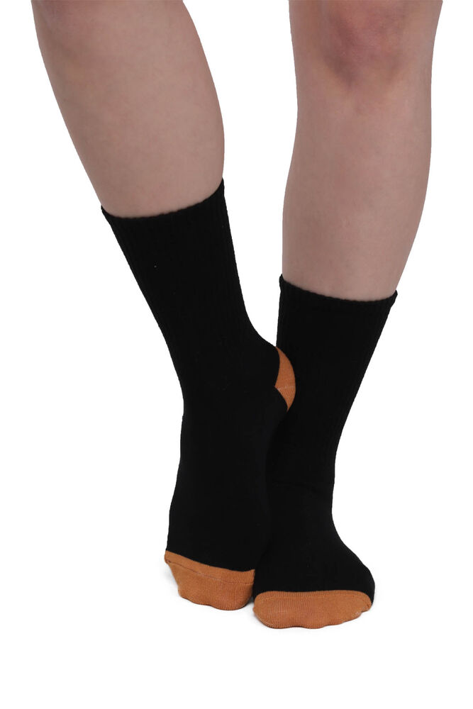 Desenli Kadın Soket Çorap 958 | Siyah