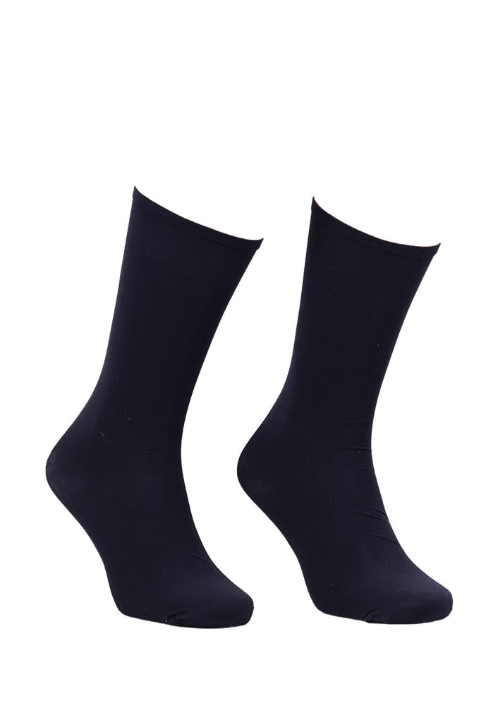 Dore Geniş Lastikli Dizaltı Çorap 292 | Siyah