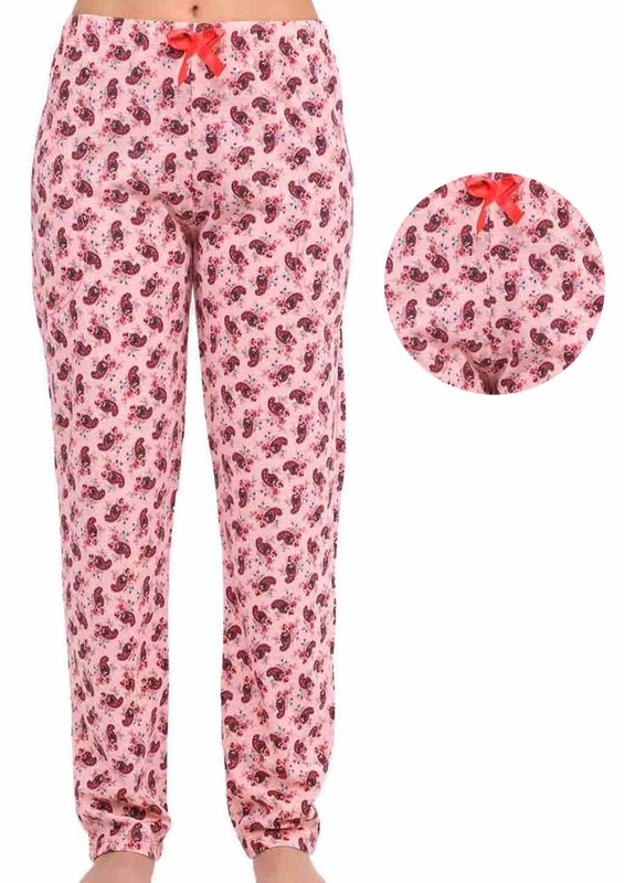 Boru Paçalı Desenli Pijama Altı 028 | Yavru Ağzı - Thumbnail