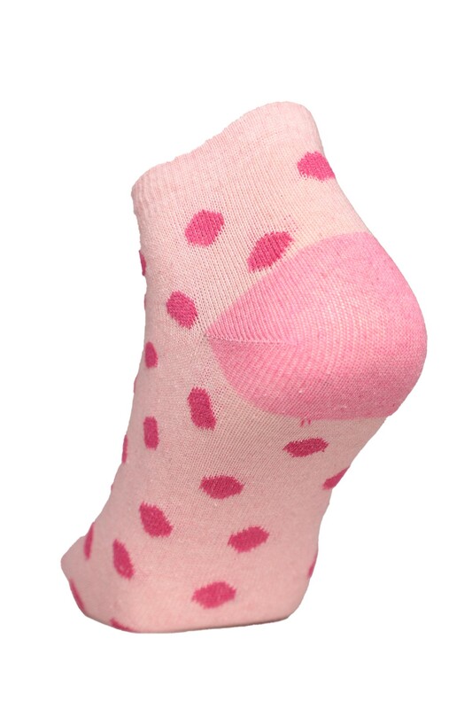 Renkli Kadın Çorap 7105 | Pudra - Thumbnail