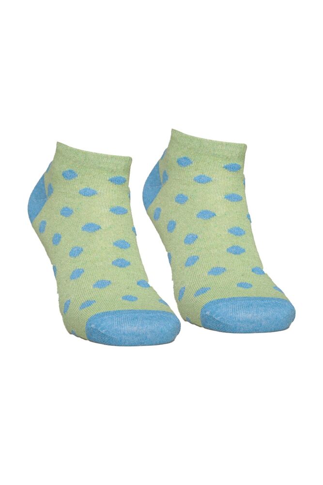 Renkli Kadın Çorap 7105 | Yeşil