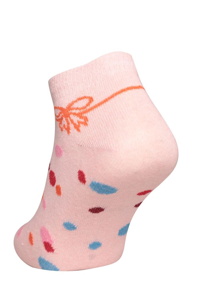 Renkli Kadın Çorap 7106 | Pudra