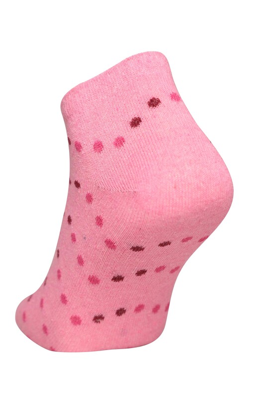 Renkli Kadın Çorap 7107 | Pembe - Thumbnail