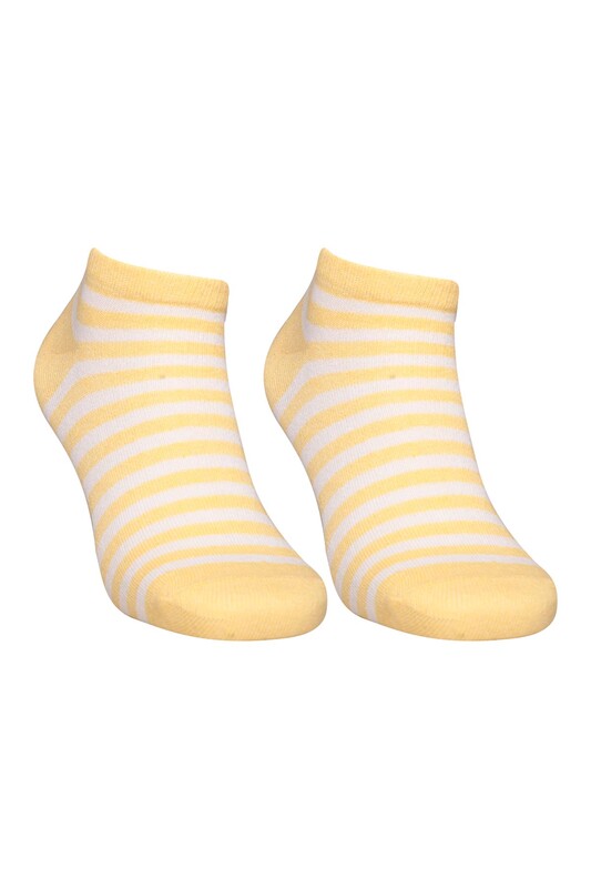 BERK - Çizgili Kadın Çorap 7109 | Renk3
