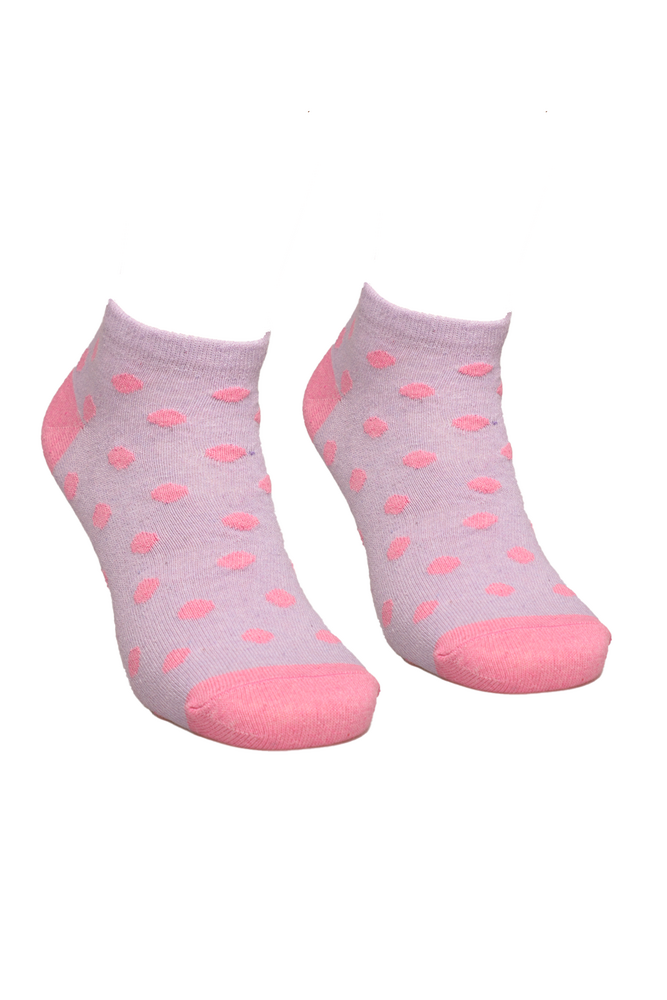 Renkli Kadın Çorap 7105 | Lila