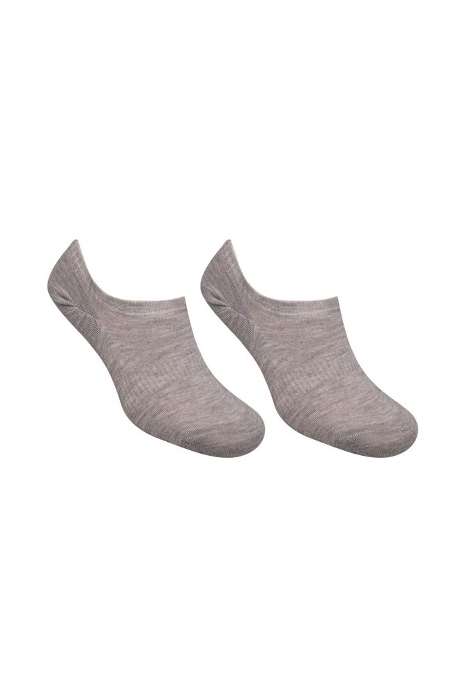 Woman Plain Sneakers Socks 3010 | Gray