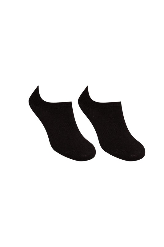 MOSAİC - Kadın Düz Sneakers Çorap 3010 | Siyah