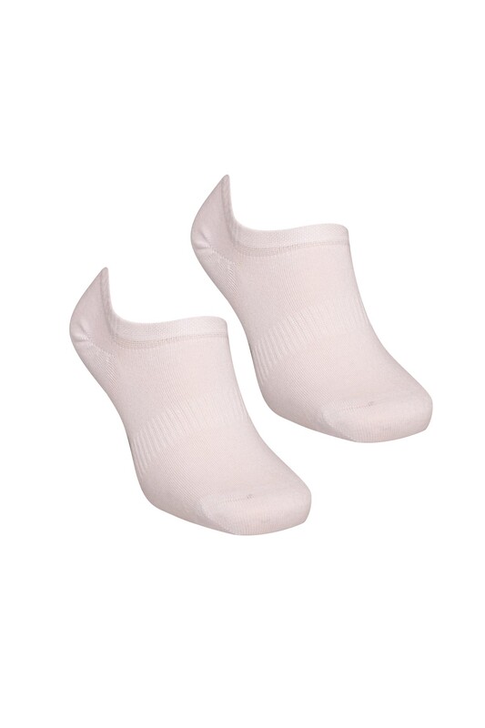MOSAİC - Kadın Düz Sneakers Çorap 3010 | Beyaz