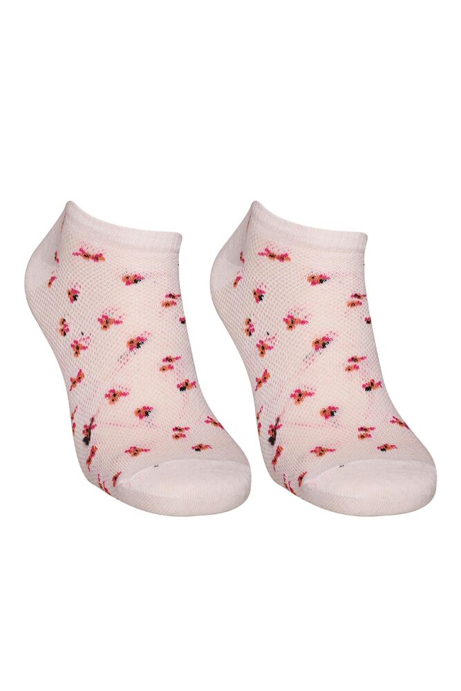Desenli Kadın Çorap 3100 | Beyaz