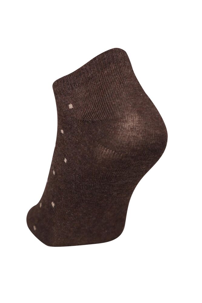 Desenli Kadın Çorap 3100-2 | Kahverengi