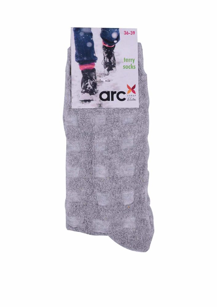 Arc Ters Havlu Çorap 212 | Gri