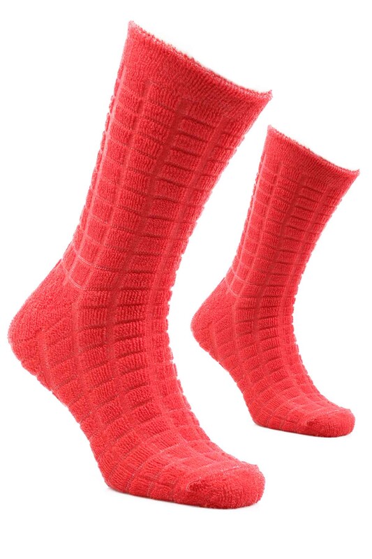 ARC - Kadın Ters Havlu Soket Çorap 212 | Nar Çiçeği