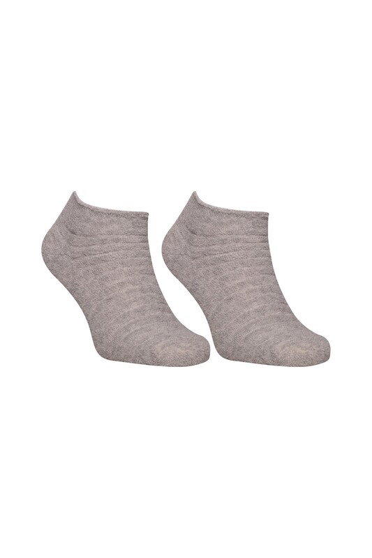 ARC - Kadın Ters Havlu Patik Çorap 216 | Gri
