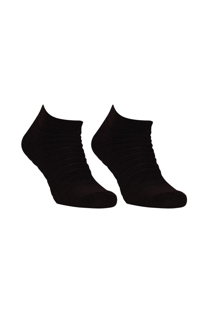 Kadın Ters Havlu Patik Çorap 216 | Koyu Kahve