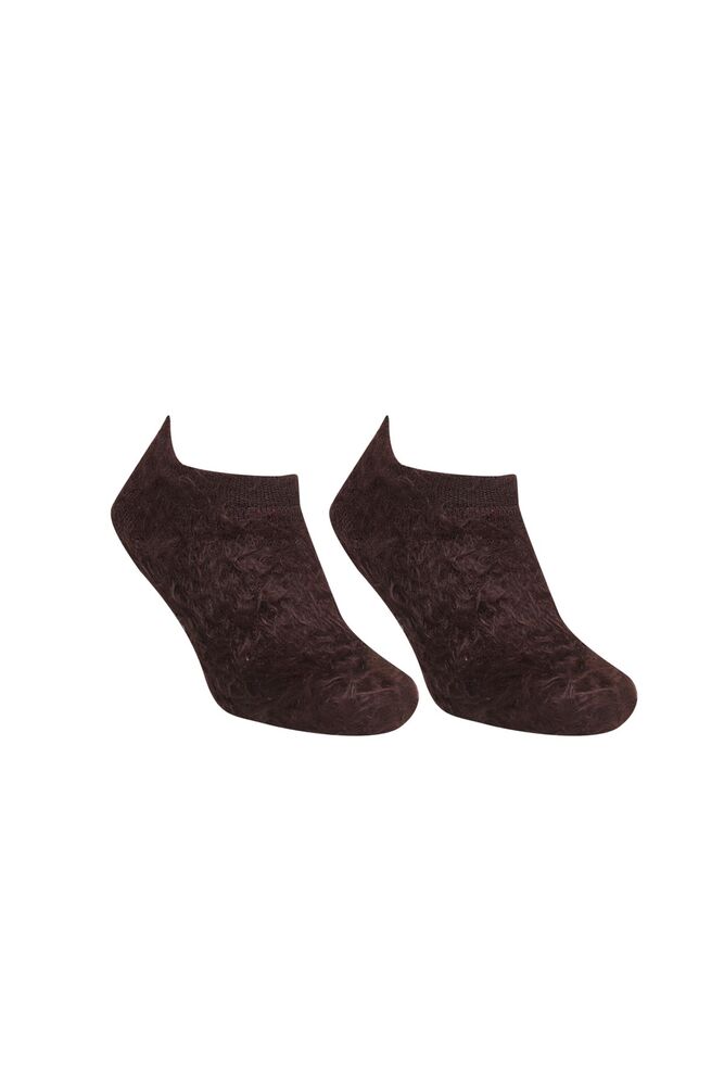Kadın Havlu Soket Çorap 3031 | Koyu Kahve