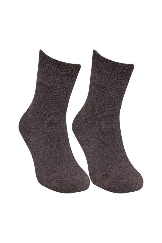 CAKS SOCKS - Kadın Havlu Soket Çorap 70100 | Antrasit