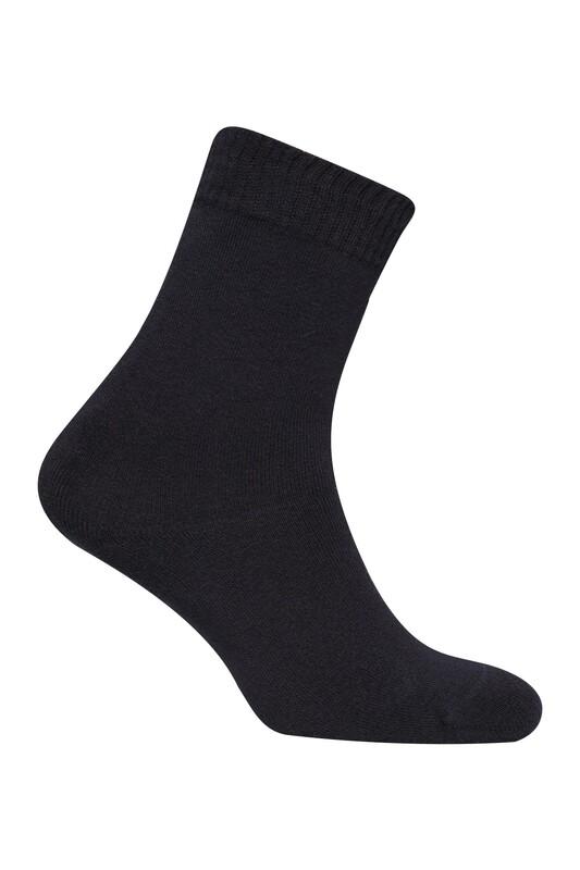 Kadın Havlu Soket Çorap 70100 | Lacivert - Thumbnail
