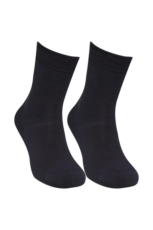 CAKS SOCKS - Kadın Havlu Soket Çorap 70100 | Lacivert