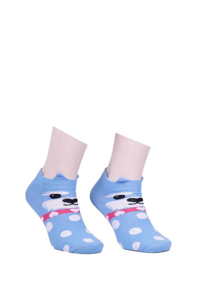 Calze Vita Kulaklı Desenli Çorap 351 | Mavi