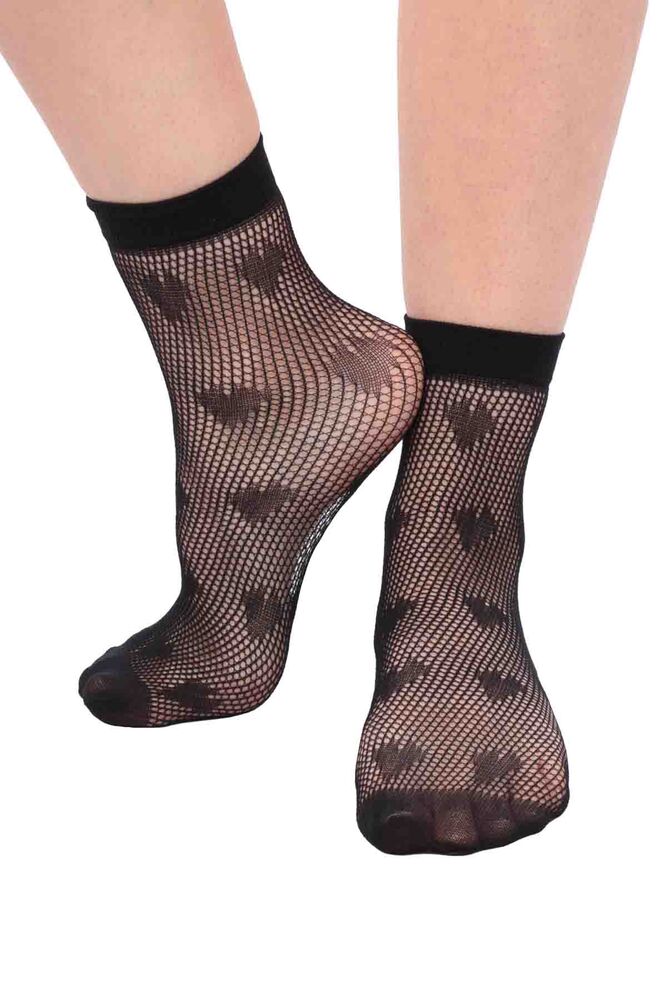 DayMod Rose Soket Çorap | Siyah