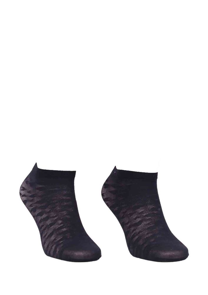 Desimo Desenli Soket Çorap 340 | Siyah