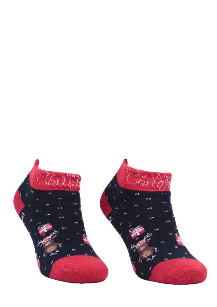 Dündar Geyikli Havlu Soket Çorap 009 | Lacivert