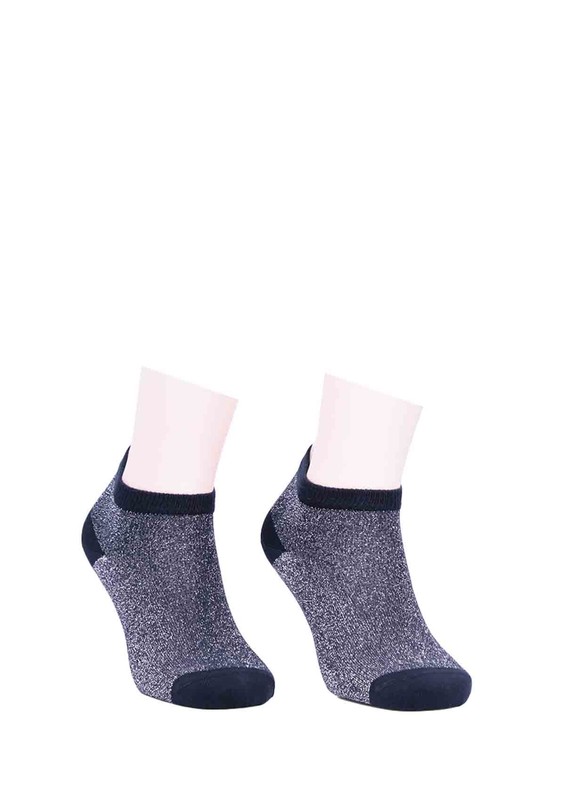 DÜNDAR - Dündar Desenli Soket Çorap 023 | Lacivert