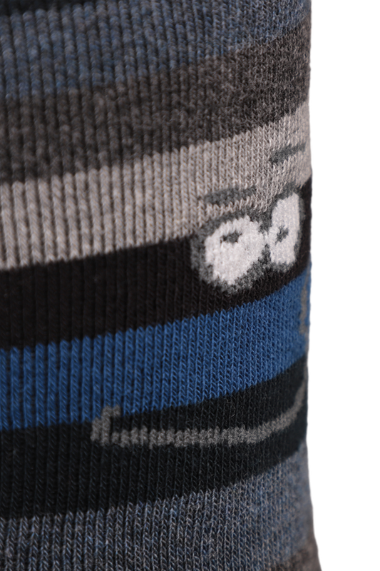 Çizgili Kadın Havlu Soket Çorap 8504-2 | Saks - Thumbnail