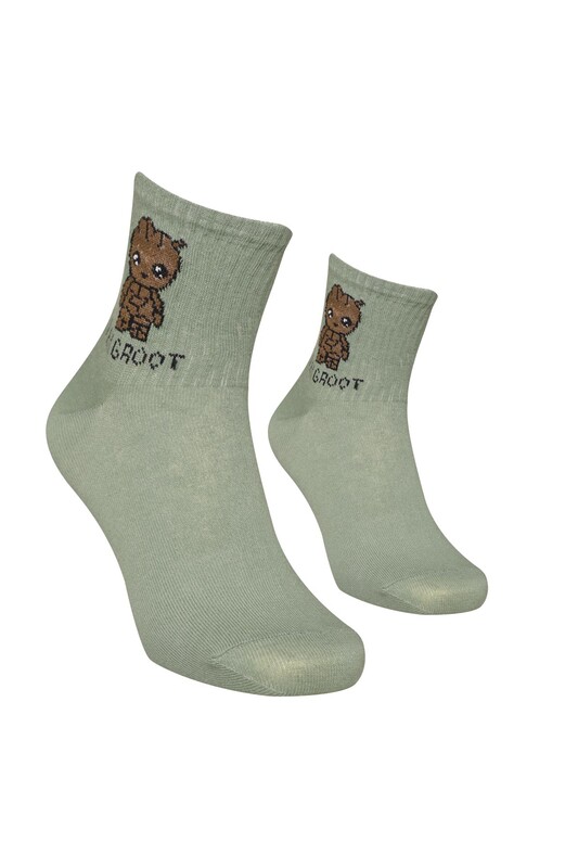 Esinti - Baskılı Kadın Soket Çorap 1910 | Nefti