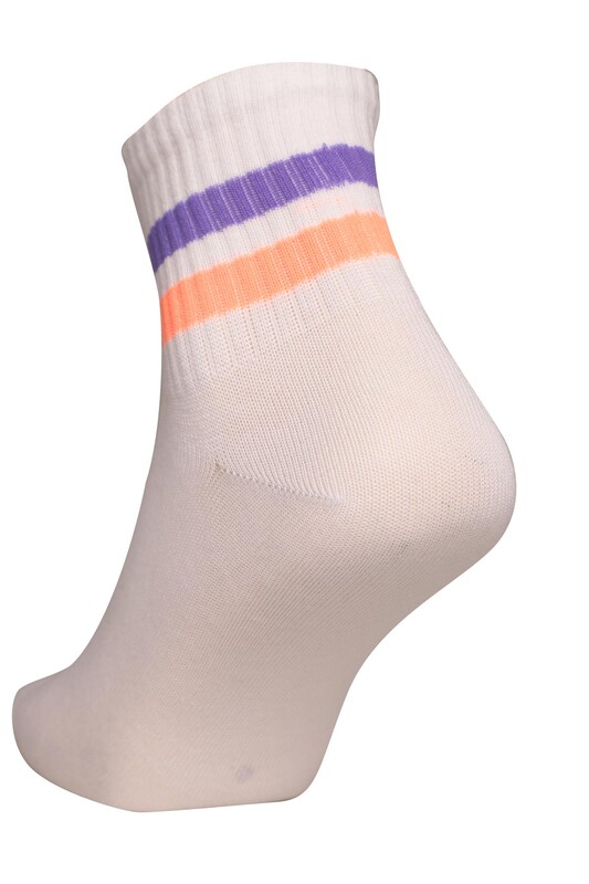 Çizgili Kadın Soket Çorap 1916 | Renk1 - Thumbnail