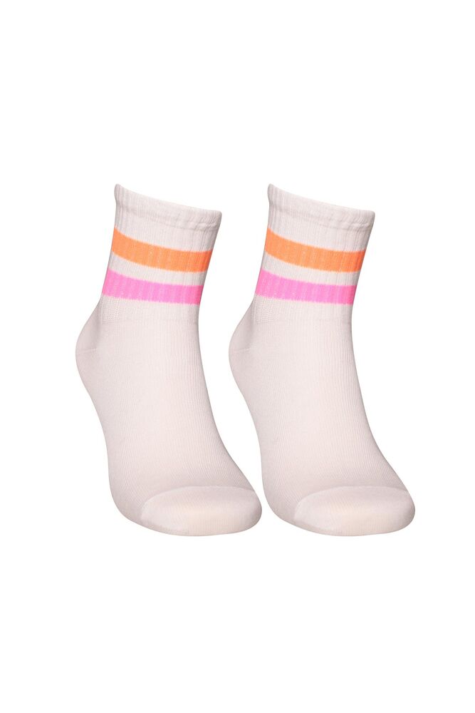 Çizgili Kadın Soket Çorap 1916 | Renk2