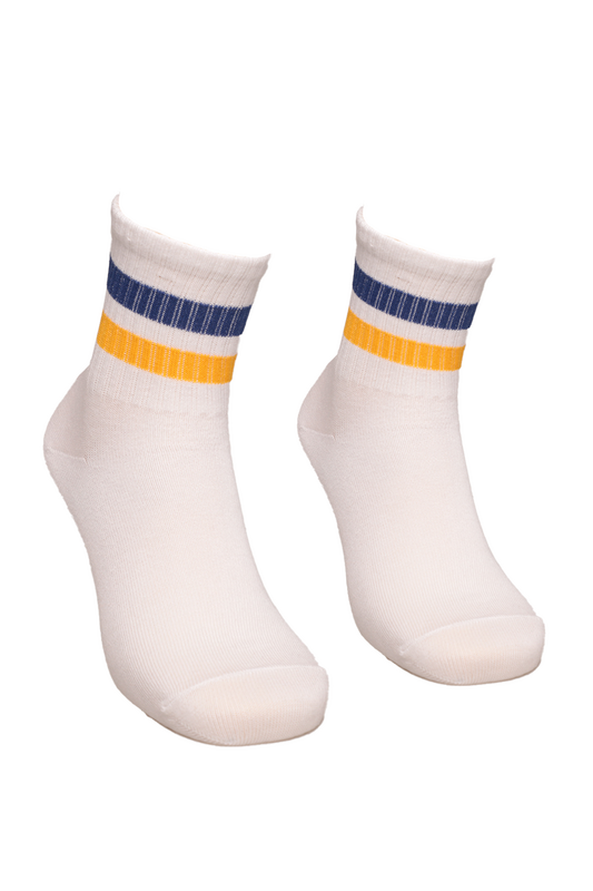 Esinti - Çizgili Kadın Soket Çorap 1916 | Renk7