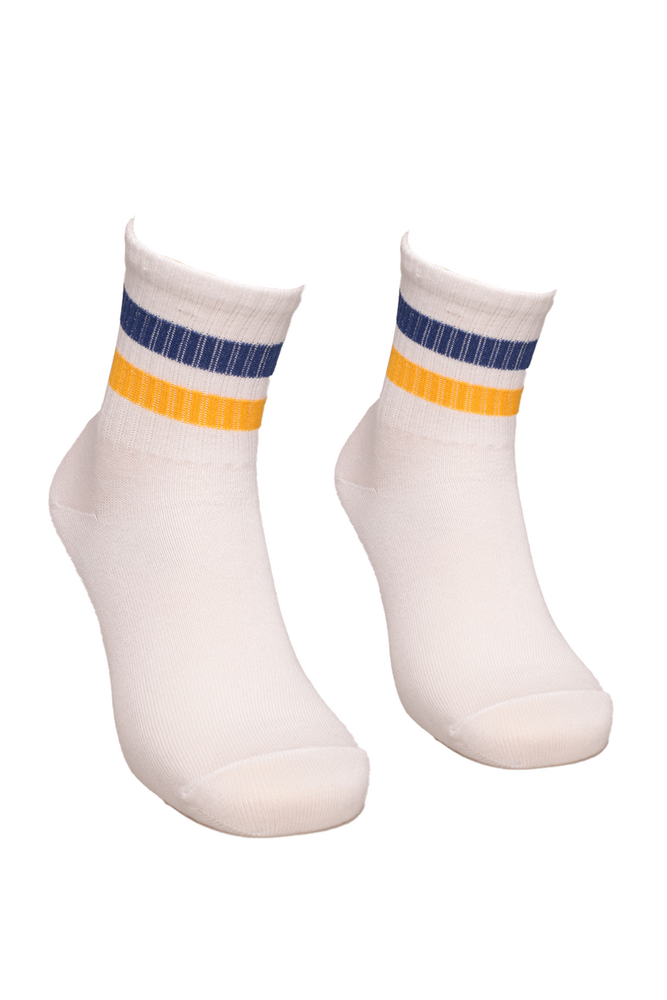 Çizgili Kadın Soket Çorap 1916 | Renk7