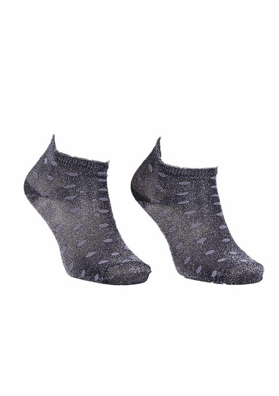İLBAŞ - Puantiyeli Soket Çorap 531 | Siyah