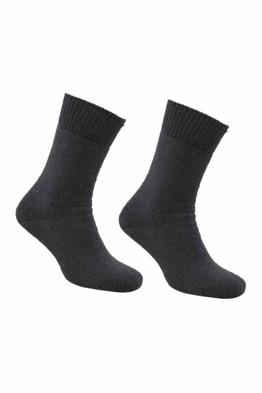MOFİY - Kadın Termal Havlu Soket Çorap 1994 | Füme