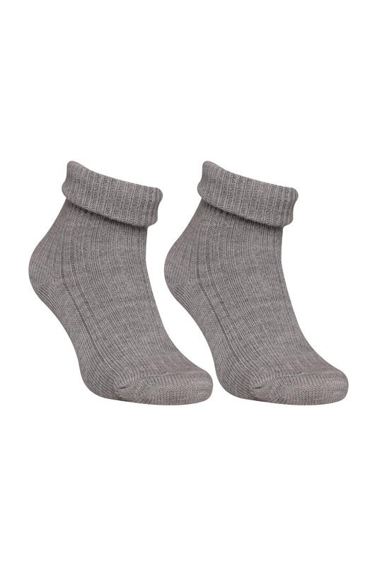 MOZAİK - Kadın Bot Çorap 30800 | Gri