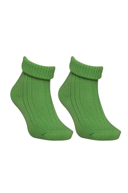 MOZAİK - Kadın Bot Çorap 30800 | Yeşil