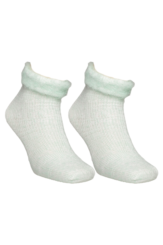 MOZAİK - Kadın Bot Çorap 30750 | Su Yeşili