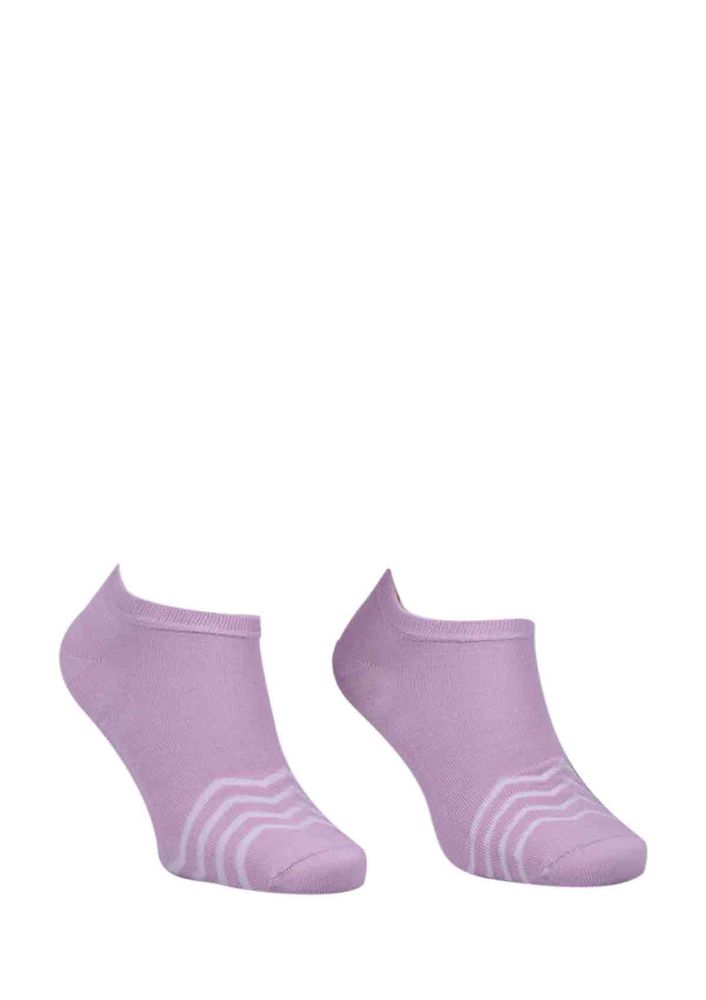 Paktaş Zikzaklı Patik Çorap 2600 | Lila