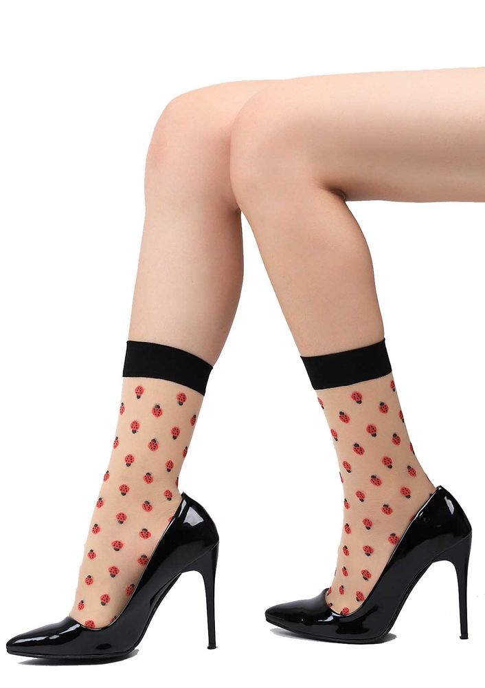 Penti Ladybug Soket Çorap