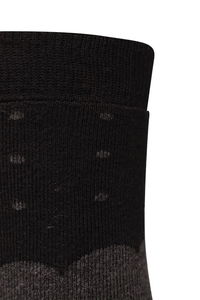 Pola Çisel Kadın Havlu Çorap 1931 | Antrasit