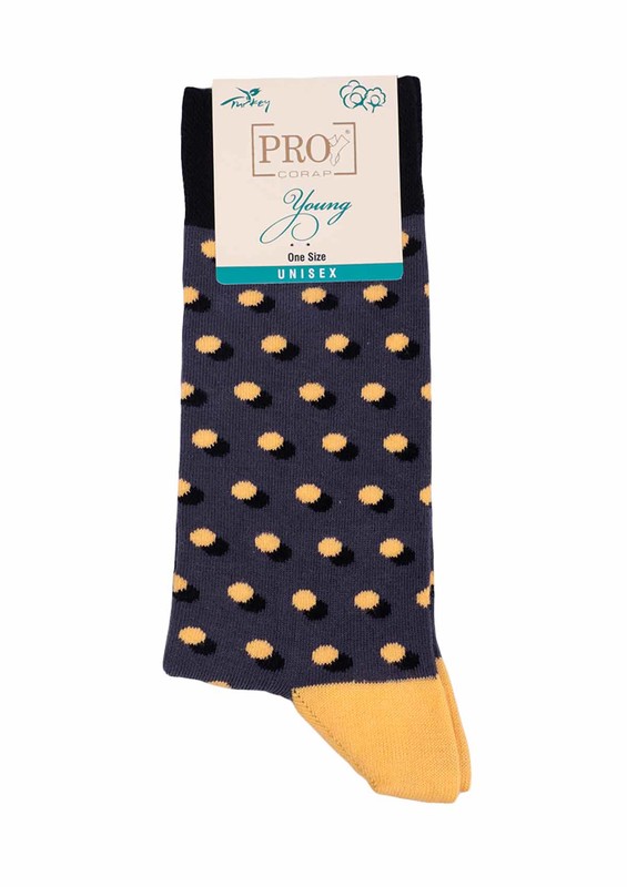 PRO - Pro Arısto Penye Unisex Çorap 11003 | Sarı