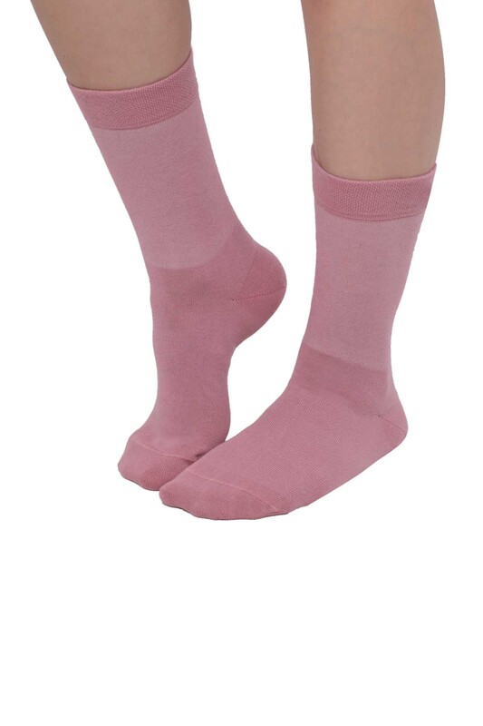 Pro Kadın Diyabetik Çorap 16409 | Pembe - Thumbnail